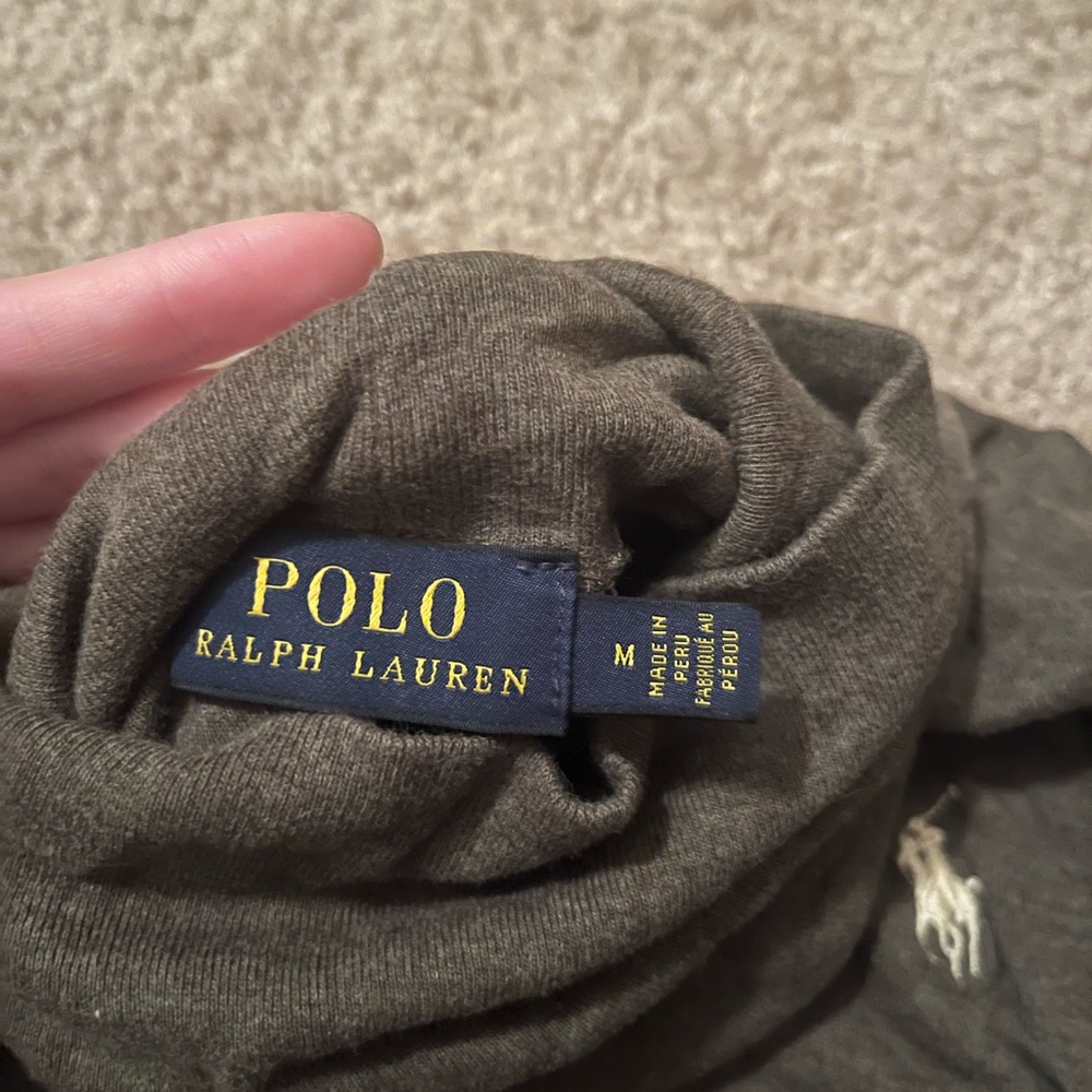 Polo Ralph Lauren Olive Green Turtleneck